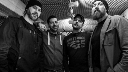 Steffen Weigand (2.v.l.) im Kreise seiner My Sleeping Karma-Kollegen