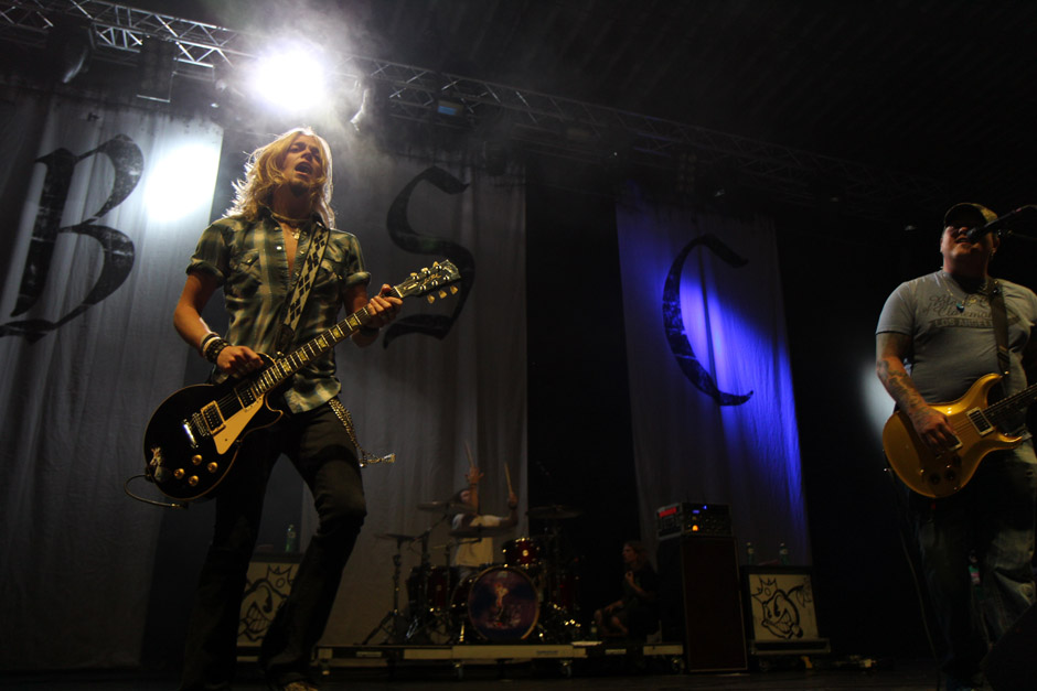Black Stone Cherry live, Earshakerday 2012