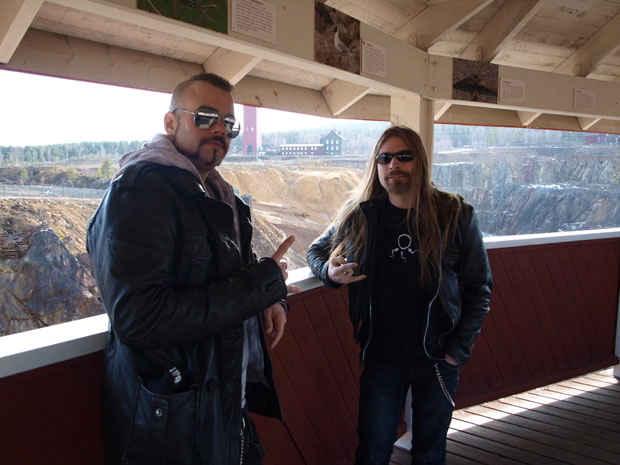 Hausbesuch bei Sabaton in Schweden, 2012