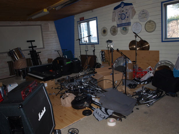 Hausbesuch bei Sabaton in Schweden, 2012