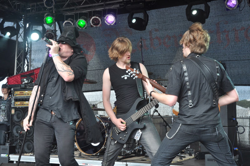 Rabenschrey, live, Wacken 2011