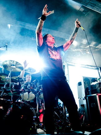 DevilDriver, live, 09.11.2011 Hamburg, Große Freiheit