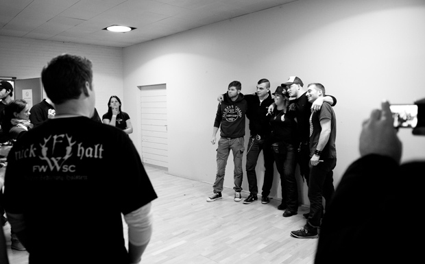 Frei.Wild während ihrer Xmas-Tour 2011/2012