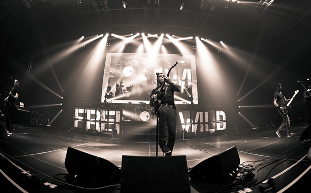 Frei.Wild während ihrer Xmas-Tour 2011/2012