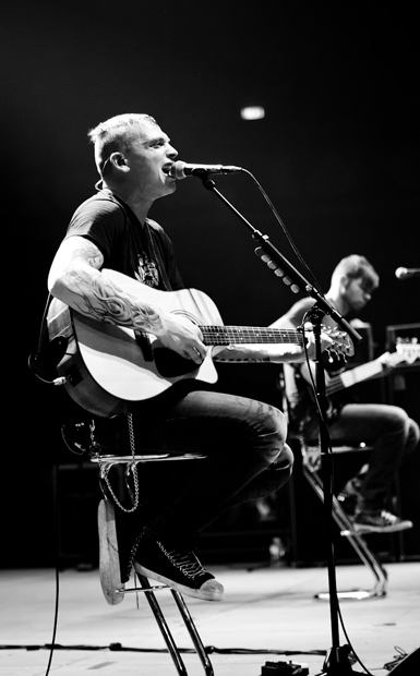 Frei.Wild während ihrer Xmas-Tour 2011/2012