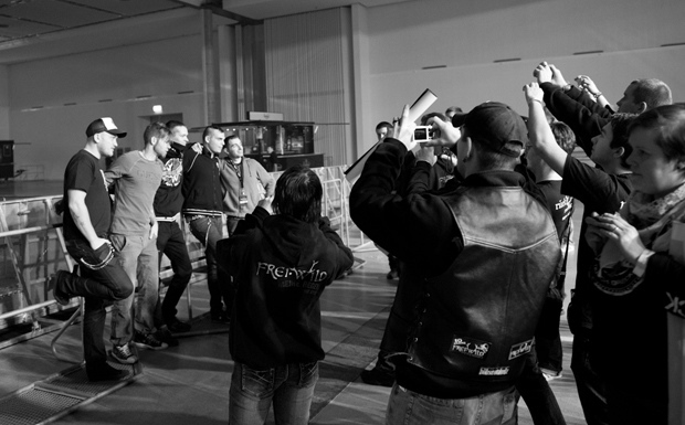 Frei.Wild während ihrer Xmas-Tour 2011/2012