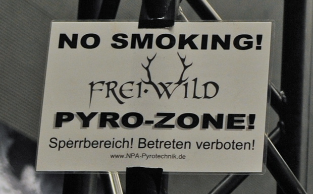 Frei.Wild während ihrer Xmas-Tour 2011/2012