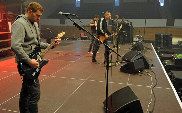 Frei.Wild während ihrer Xmas-Tour 2011/2012