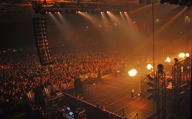 Frei.Wild während ihrer Xmas-Tour 2011/2012