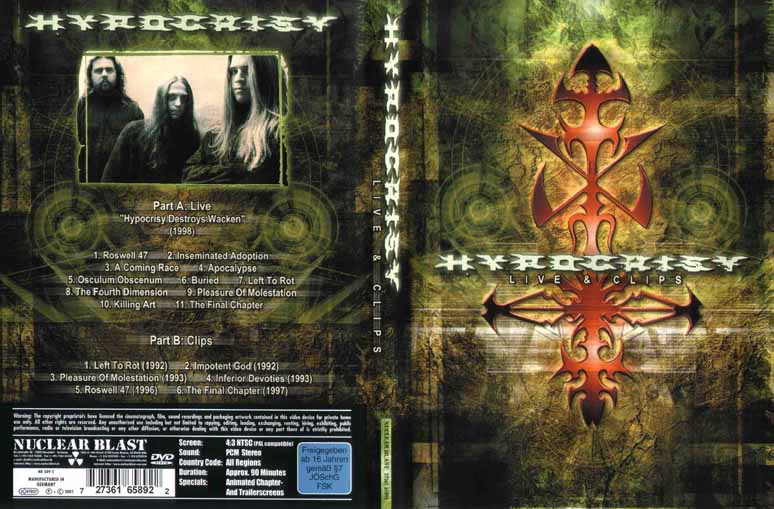 Hypocrisy, Cover-Artwork