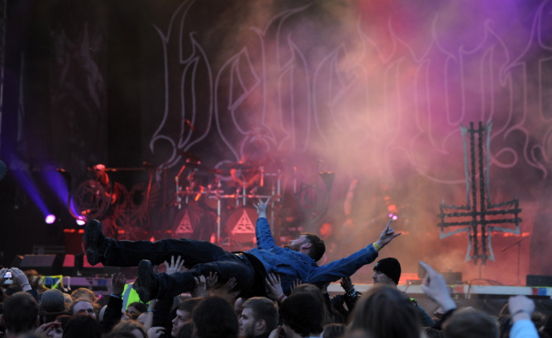 Publikum auf dem Metalfest 2012, Dessau