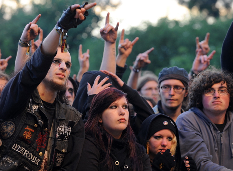 Publikum auf dem Metalfest 2012, Dessau