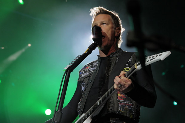 Metallica live bei Rock am Ring 2012