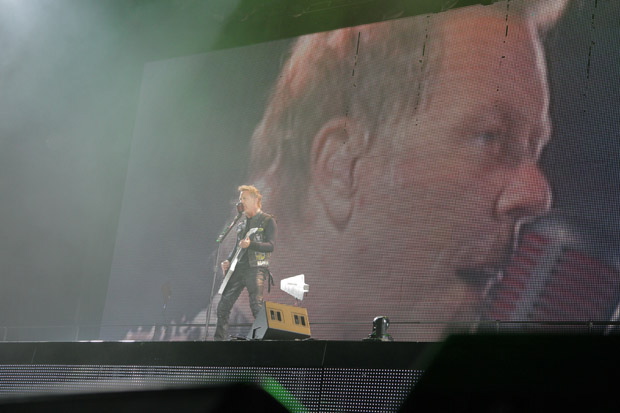 Metallica live bei Rock am Ring 2012