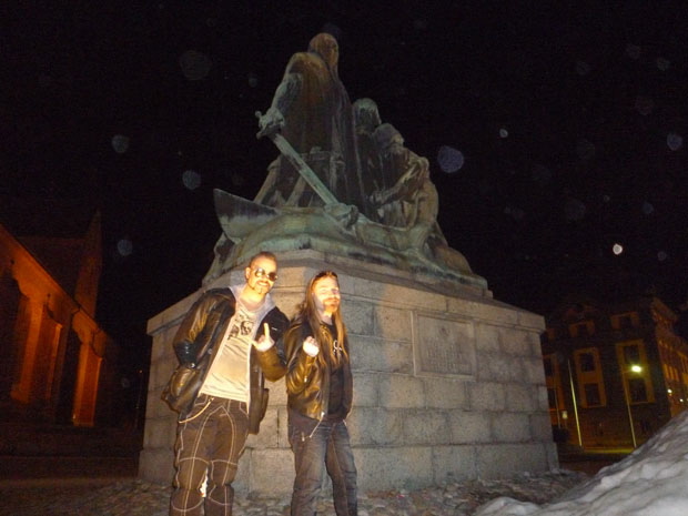 Hausbesuch bei Sabaton in Schweden, 2012