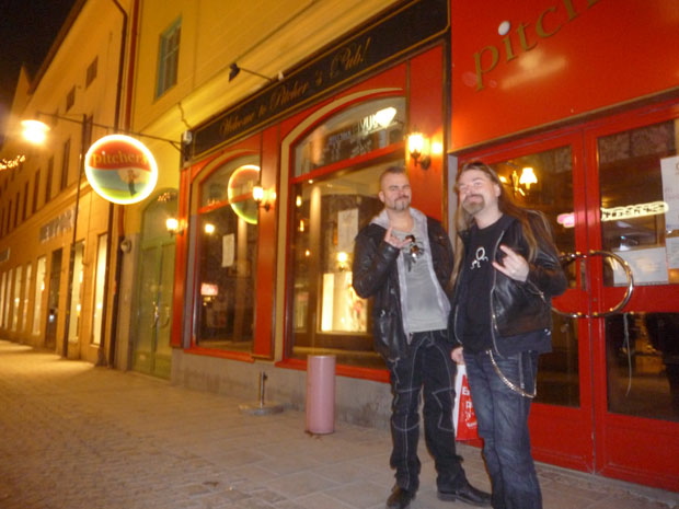 Hausbesuch bei Sabaton in Schweden, 2012