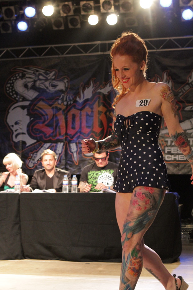 Tattoo Model Contest auf dem Rock’n’Ink 2012