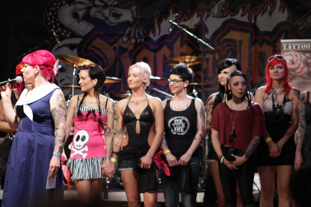 Tattoo Model Contest auf dem Rock’n’Ink 2012