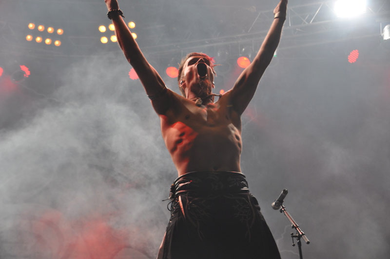 Saltatio Mortis, live, Wacken 2011