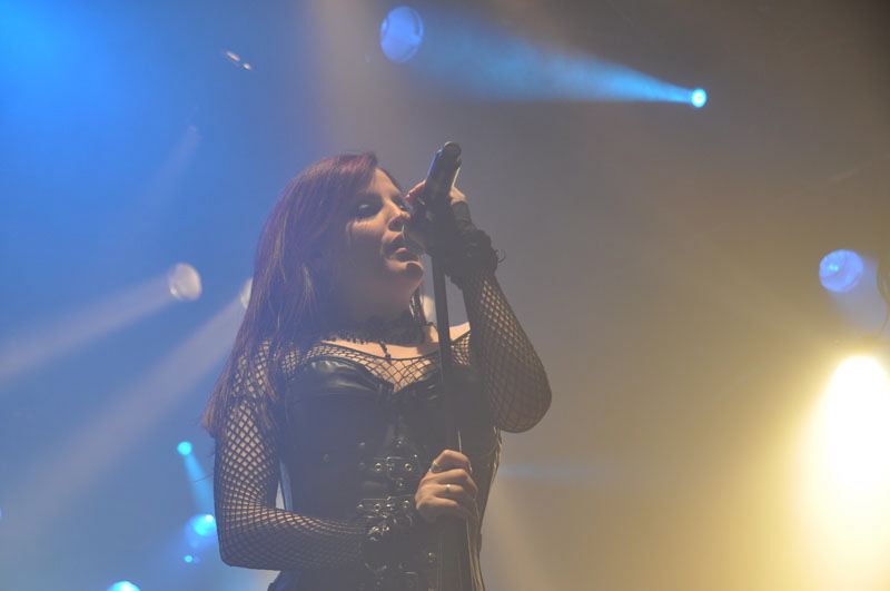 Sirenia, live, Wacken 2011