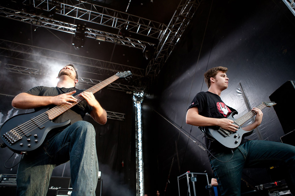 All Shall Perish live, Extremefest 2012 in Hünxe