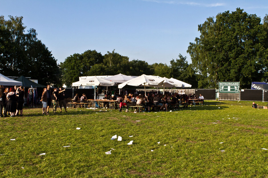 Fans und Atmo, Extremefest 2012 in Hünxe
