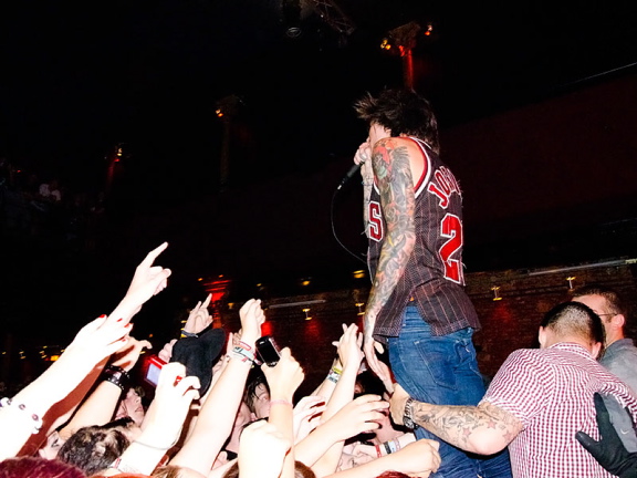 Bring Me The Horizon, live, 29.06.2011 Hamburg, Grünspan