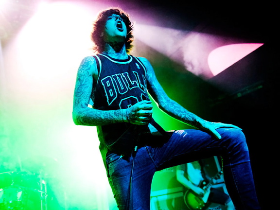 Bring Me The Horizon, live, 29.06.2011 Hamburg, Grünspan