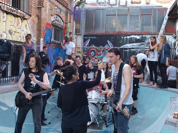 Callejon-Videodreh zu ‘Porn From Spain 2’