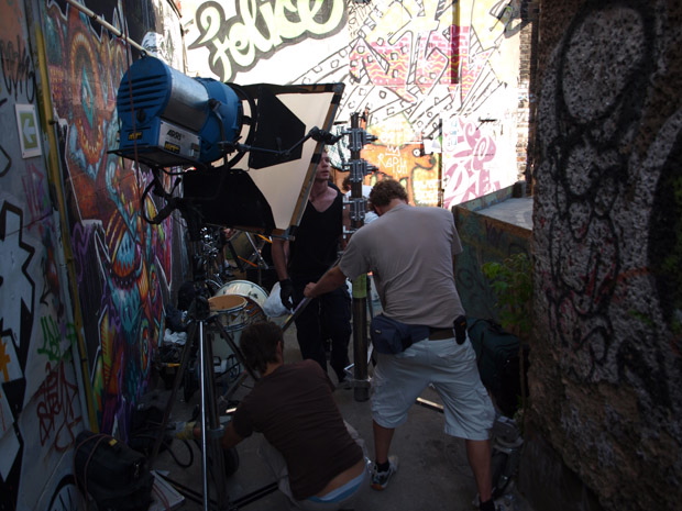 Callejon-Videodreh zu ‘Porn From Spain 2’