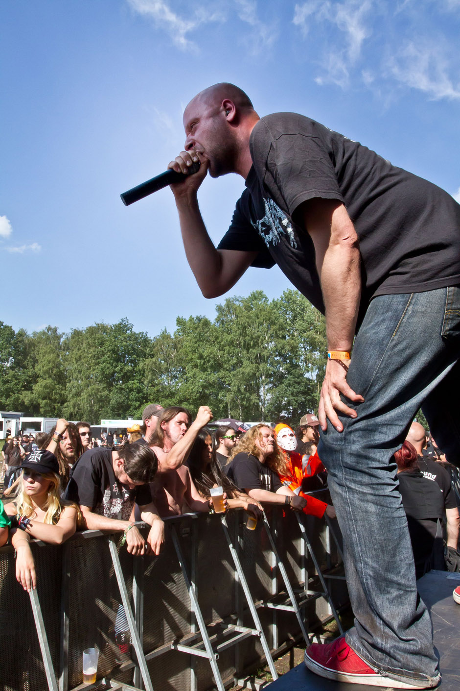 Disavowed live, Extremefest 2012 in Hünxe