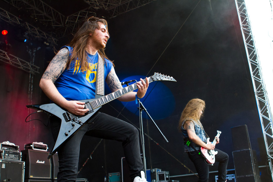 Suicidal Angels live, Extremefest 2012 in Hünxe