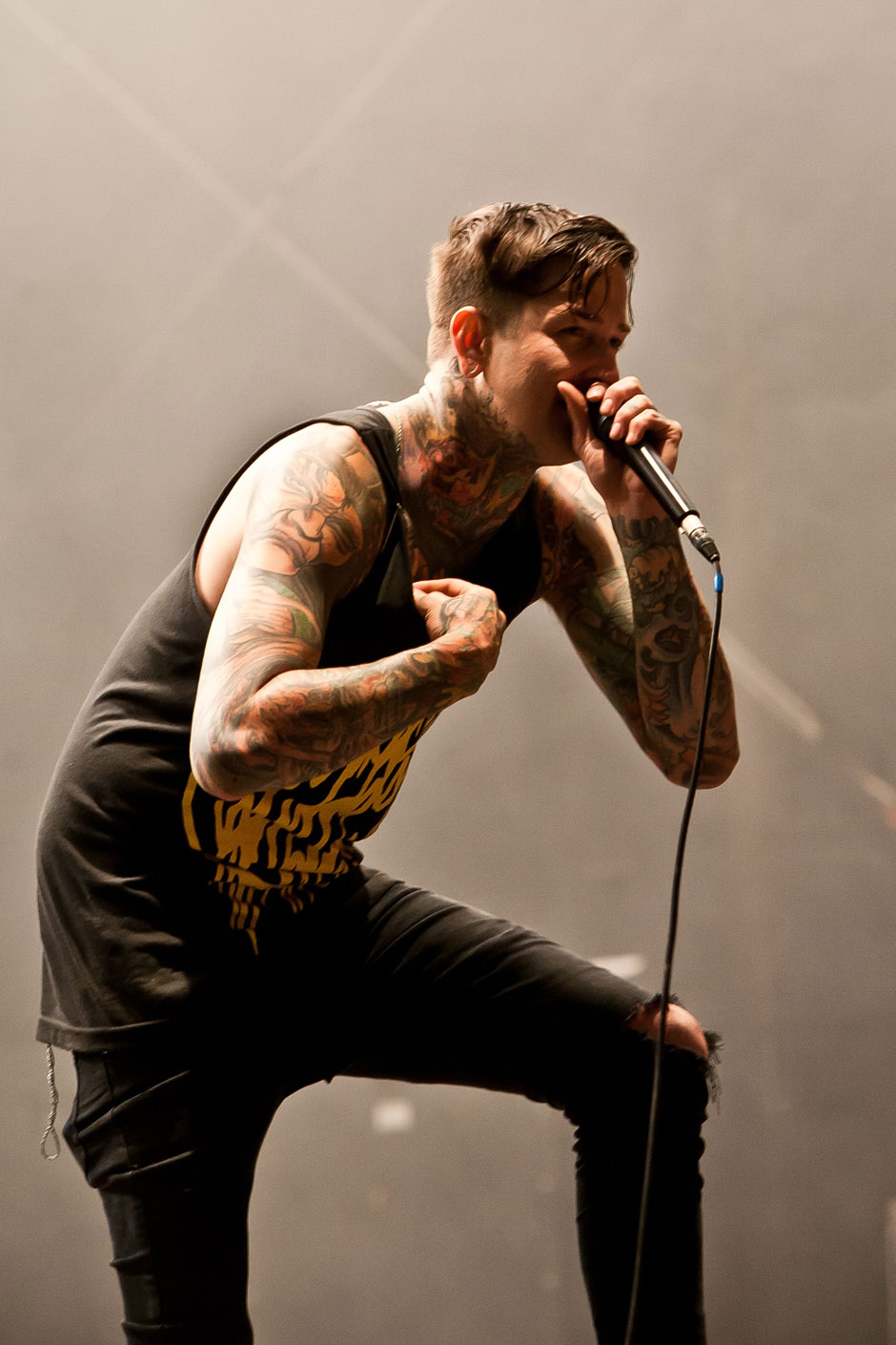 Suicide Silence live, Extremefest 2012 in Hünxe