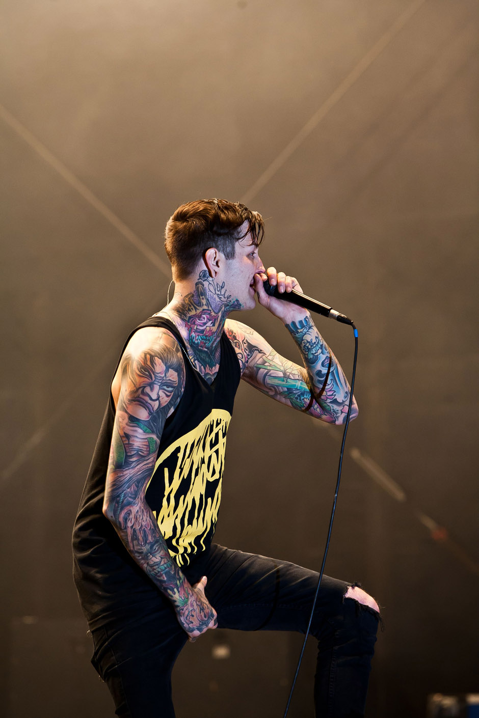 Suicide Silence live, Extremefest 2012 in Hünxe