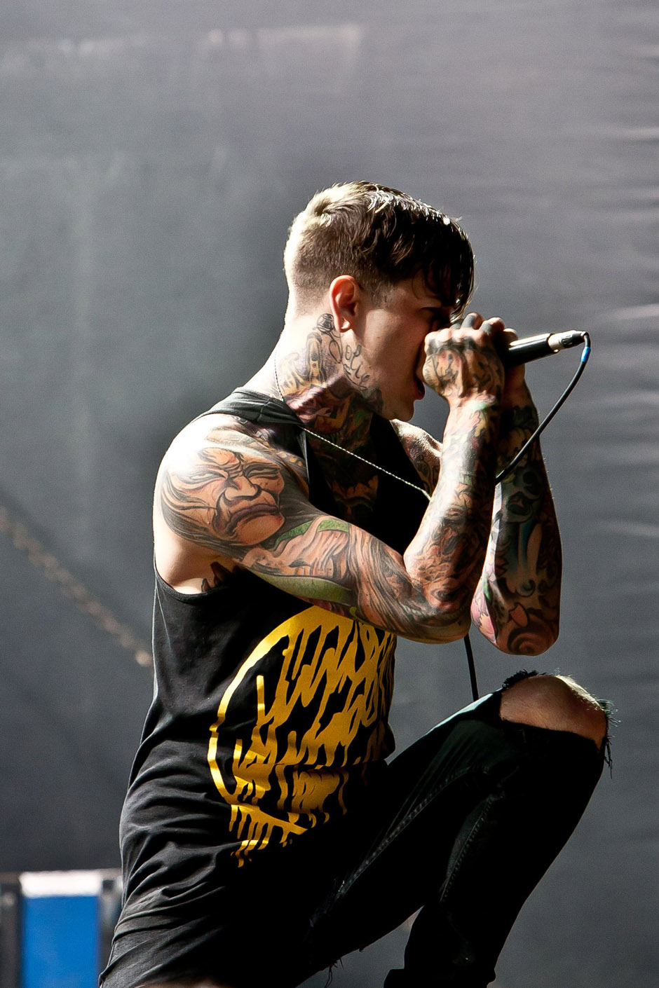 Suicide Silence live, Extremefest 2012 in Hünxe