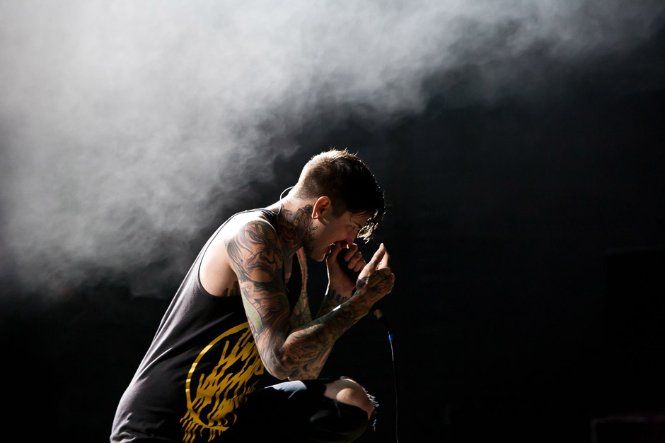 Suicide Silence live, Extremefest 2012 in Hünxe