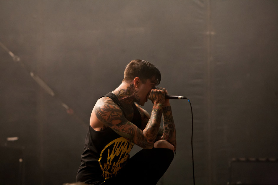 Suicide Silence live, Extremefest 2012 in Hünxe