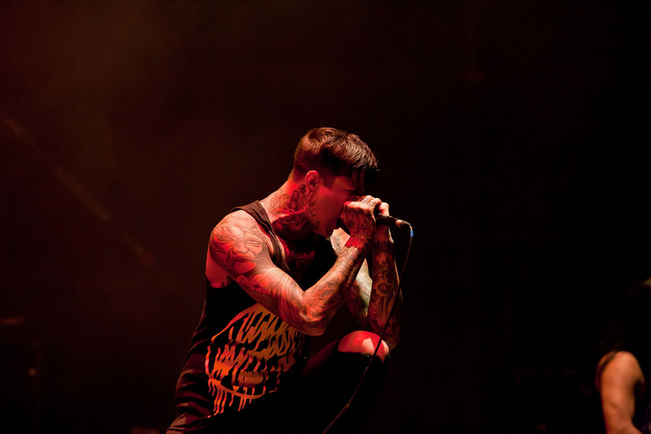 Suicide Silence live, Extremefest 2012 in Hünxe