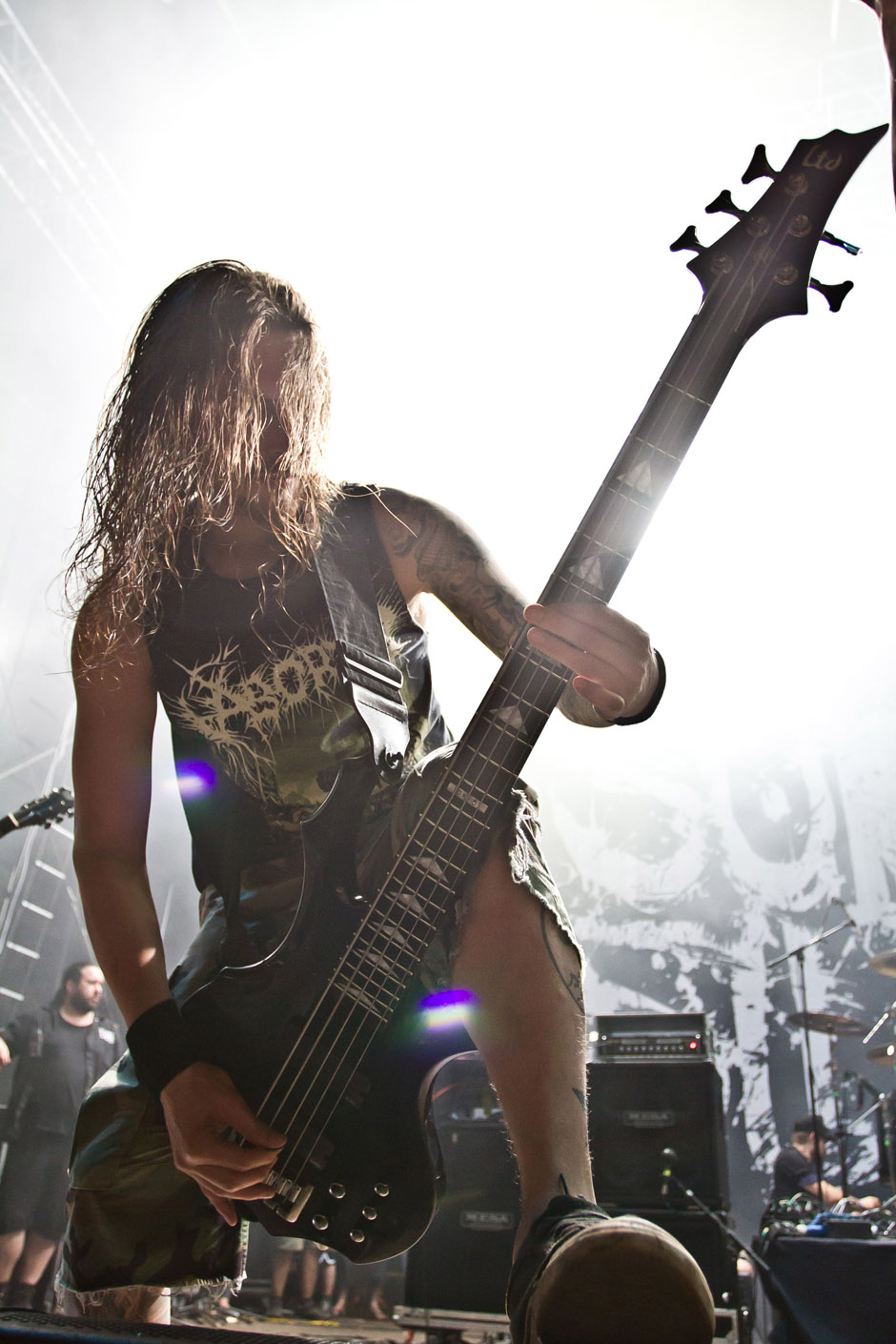Suicide Silence live, Extremefest 2012 in Hünxe
