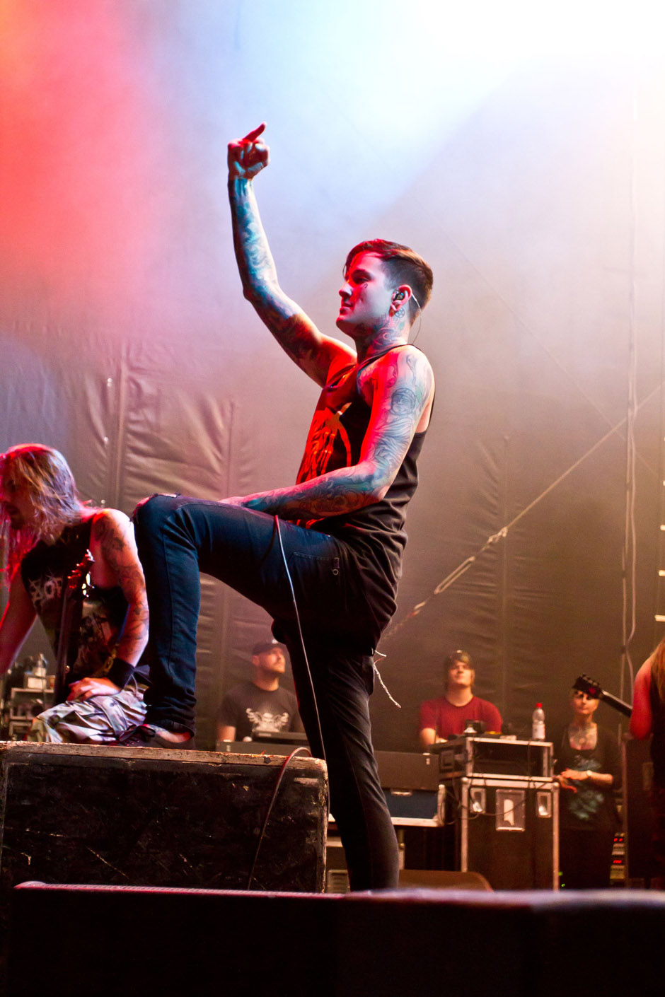 Suicide Silence live, Extremefest 2012 in Hünxe