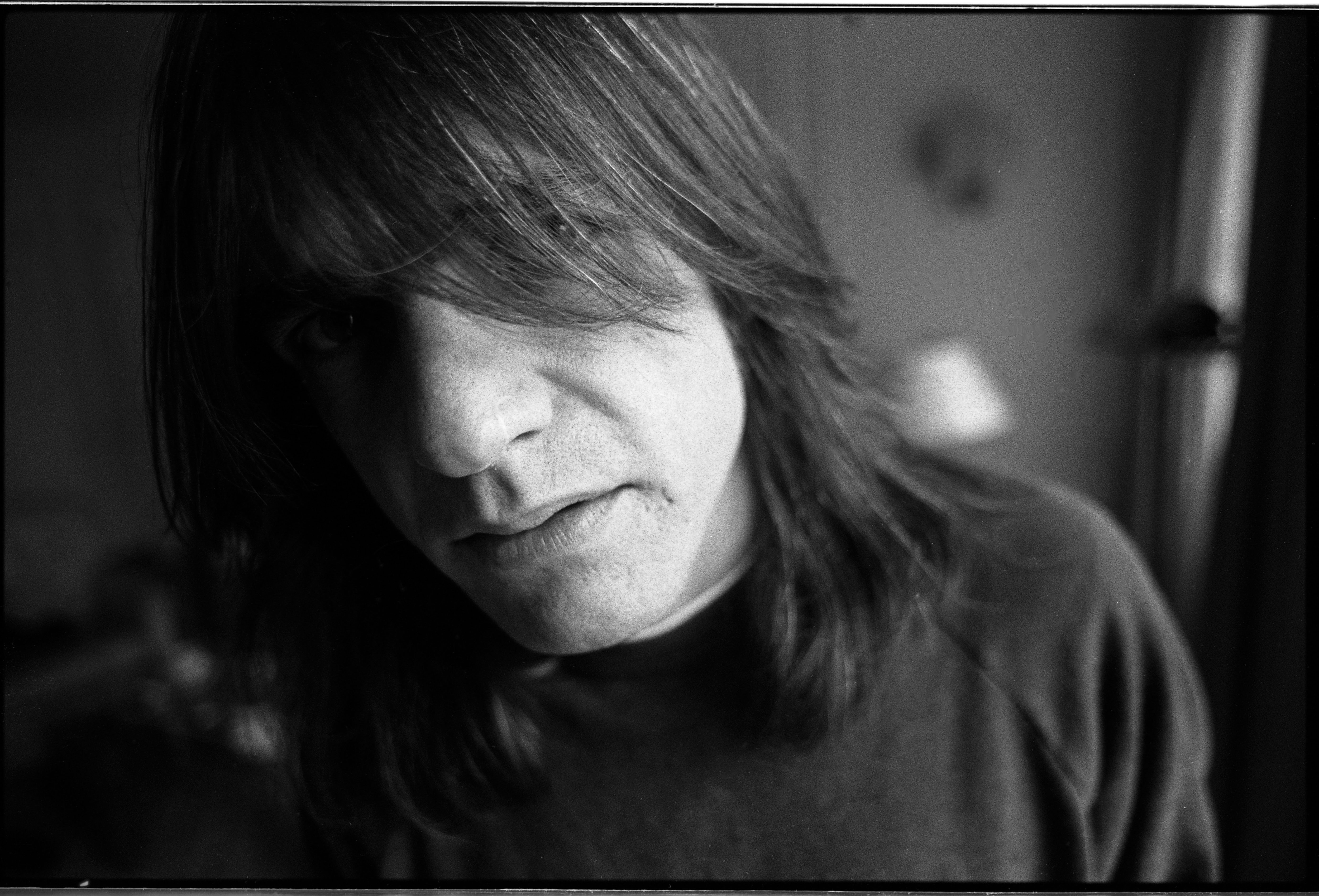 Malcolm Young of AC/DC, portrait, Germany, 1995. (Photo by Martyn Goodacre/Getty Images)