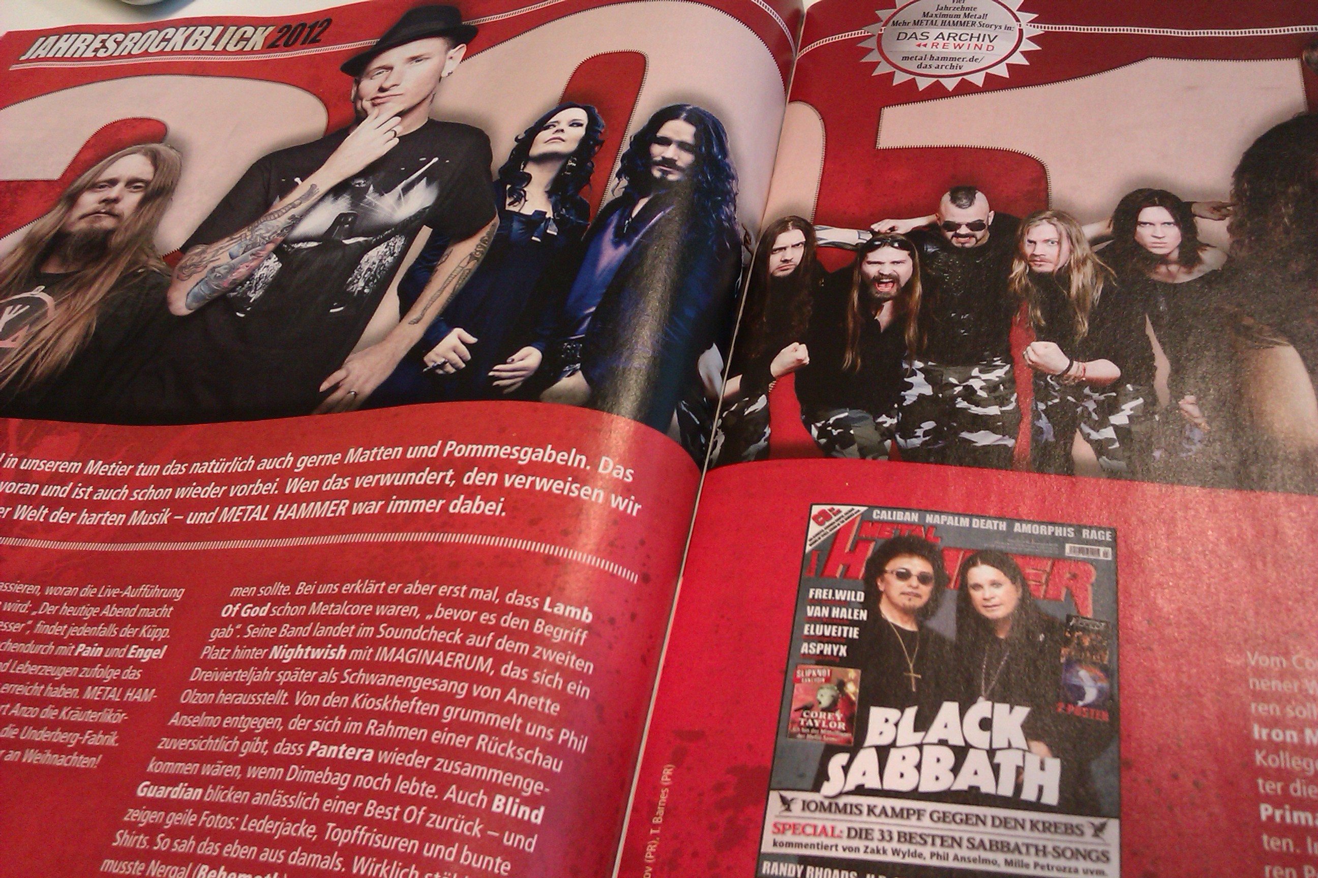 METAL HAMMER-Ausgabe 01/2013