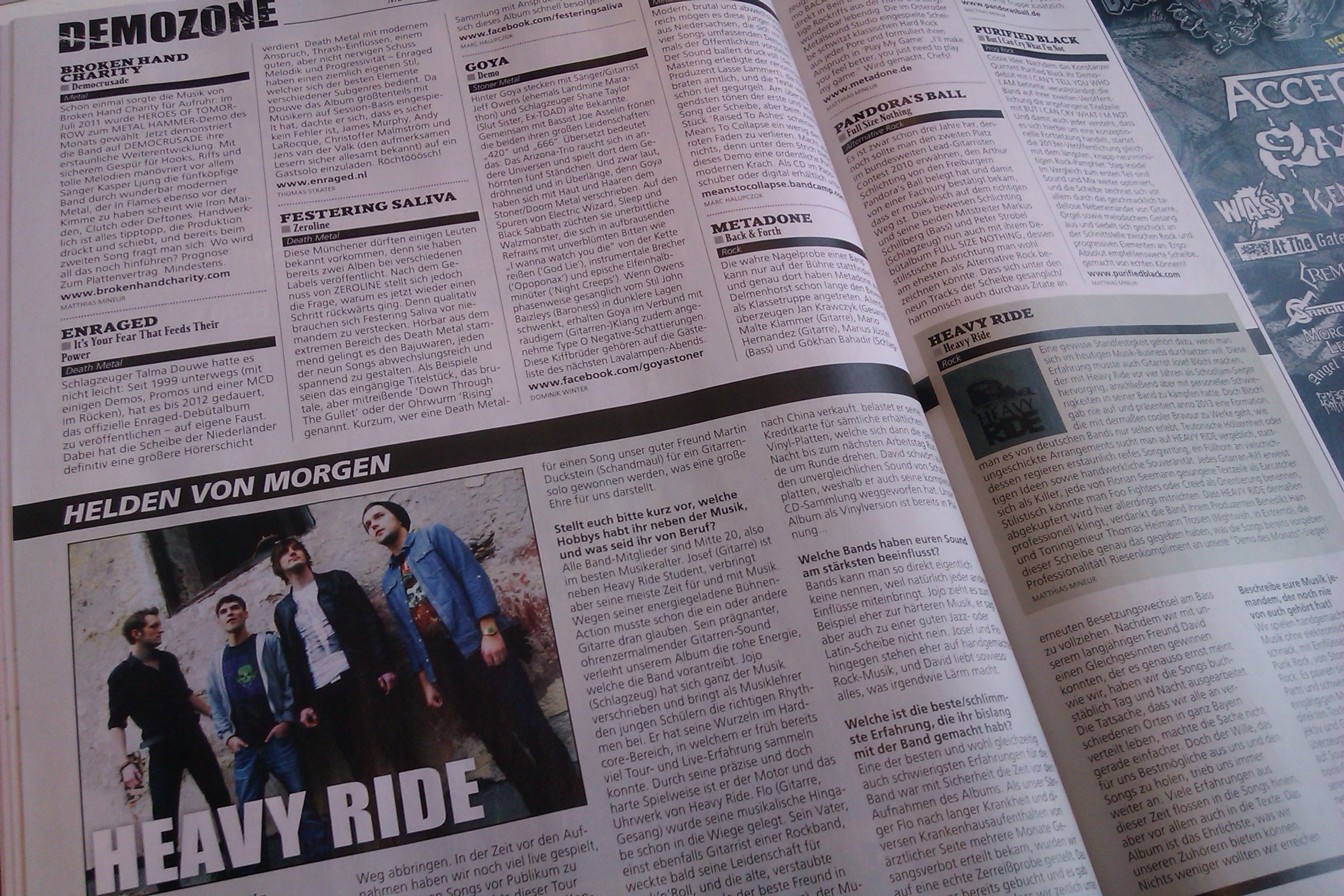 METAL HAMMER-Ausgabe Juni 2013