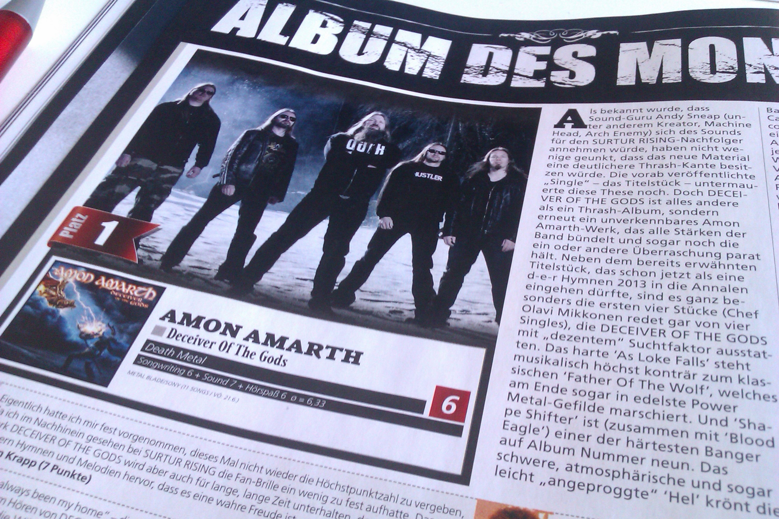 METAL HAMMER-Ausgabe Juli 2013