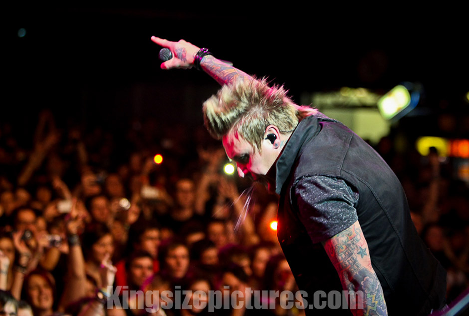 Papa Roach live, 30.11.2012, Wien