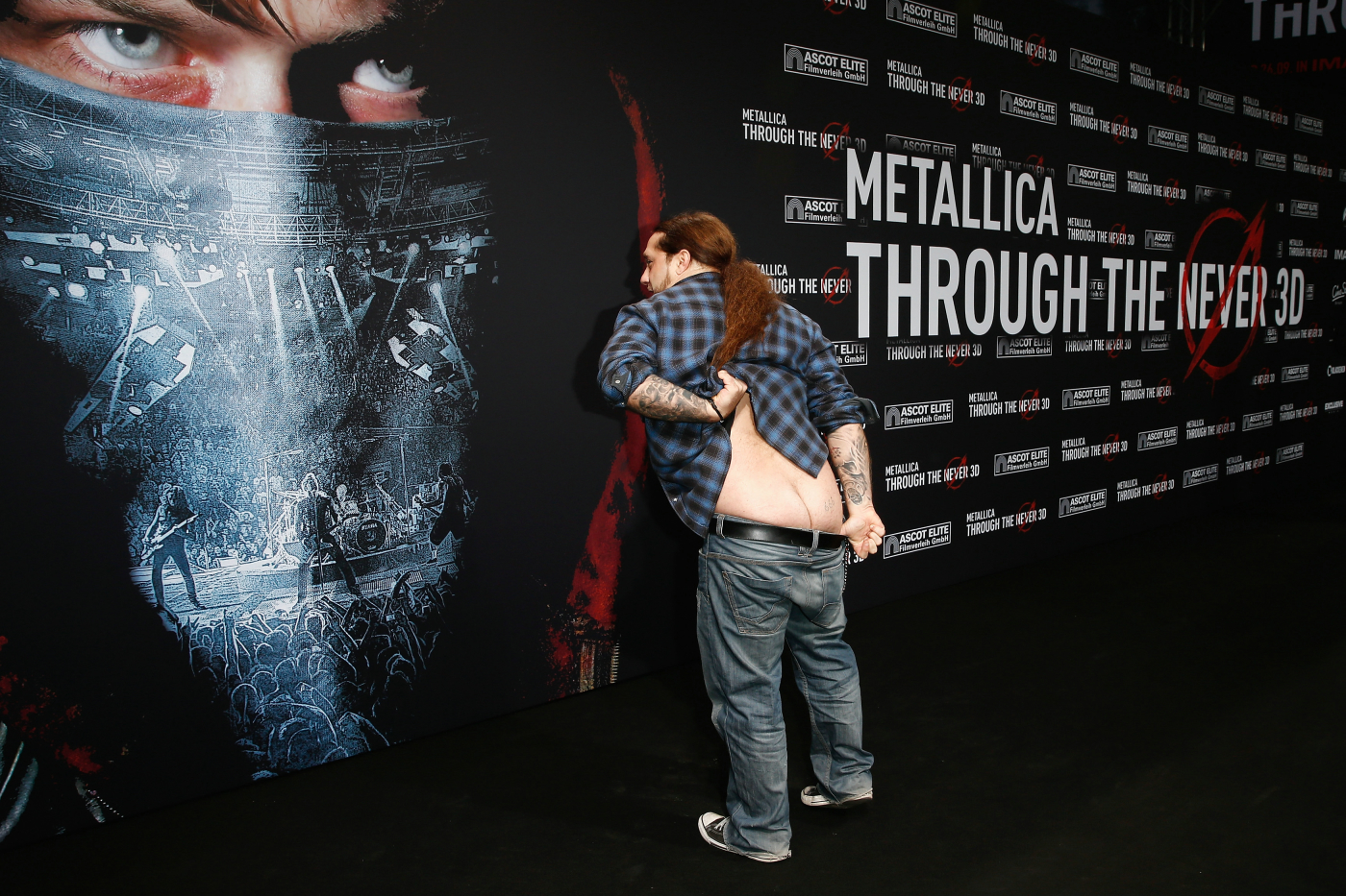 Bei der Premiere von Metallicas ‘Through The Never’ in Berlin, 12.09.2013
