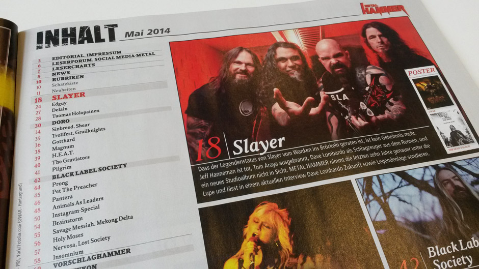 METAL HAMMER-Ausgabe Mai 2014