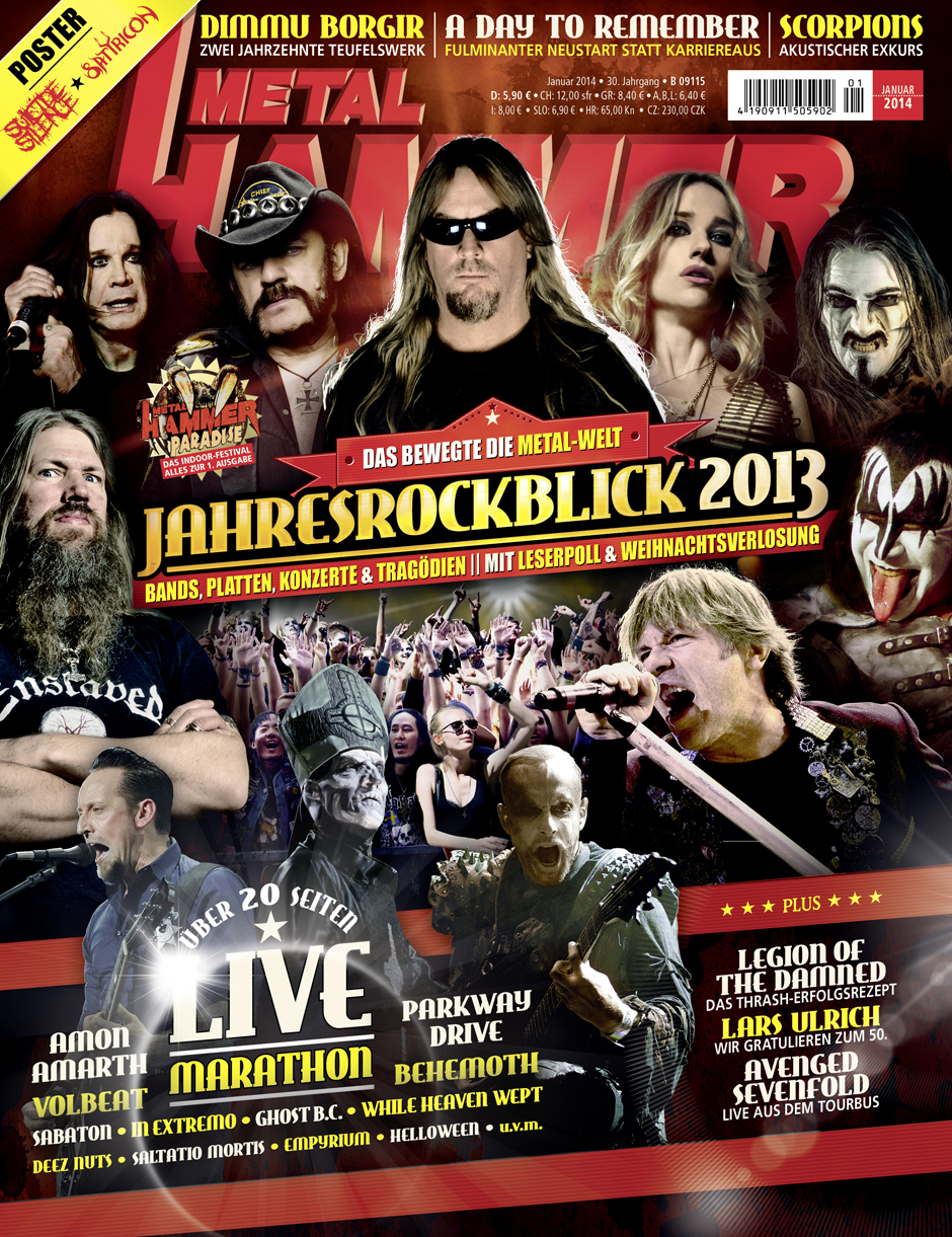 METAL HAMMER-Ausgabe Januar 2014