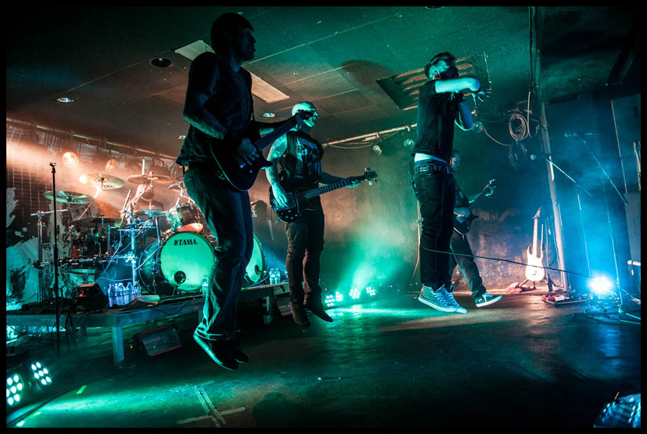 Caliban live, 24.01.2014, Köln