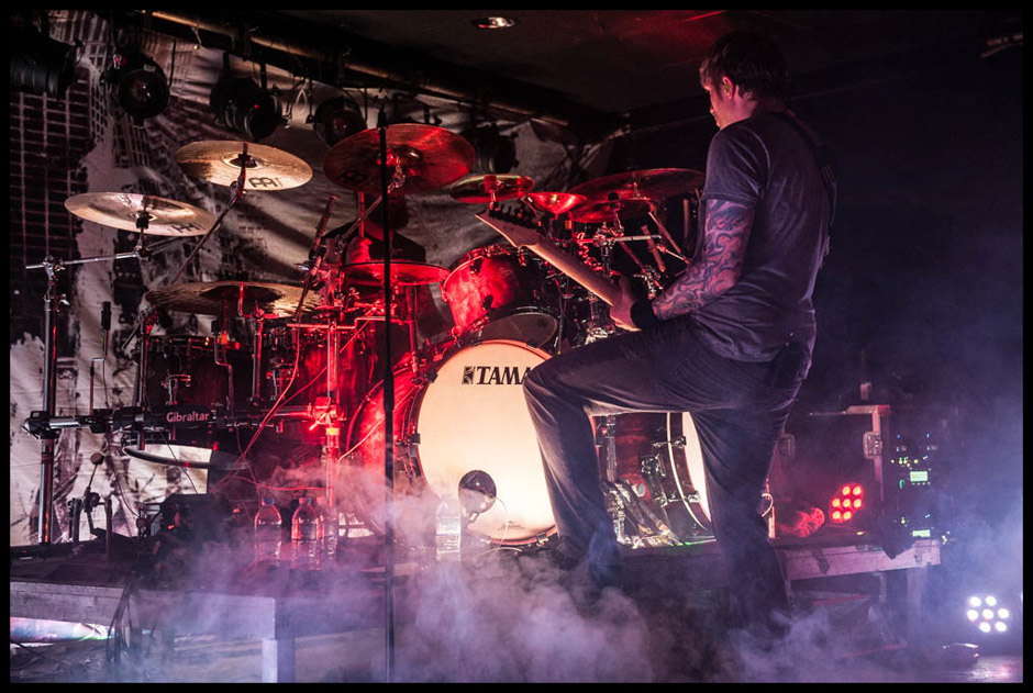 Caliban live, 24.01.2014, Köln